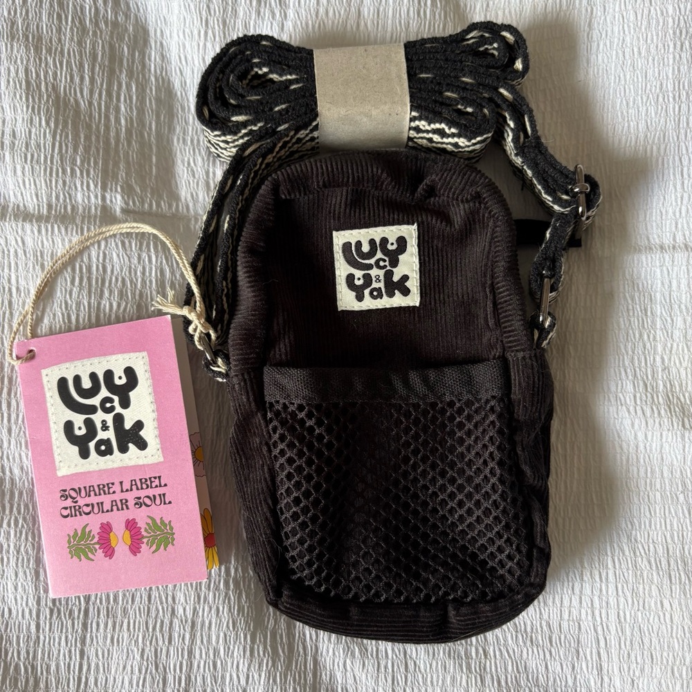 NWT Lucy & Yak Brady Corduroy Crossbody Bag